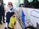 全台最酷美術課「上課啦！」盧市長化身美術老師與學童齊彩繪公車--TSAI (88)
