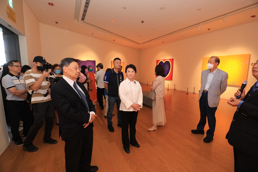 【阿罩霧神遊天地——藝術．科技展】開幕記者會--TSAI (70)
