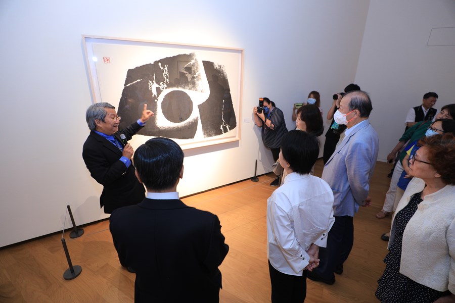 【阿罩霧神遊天地——藝術．科技展】開幕記者會--TSAI (90)
