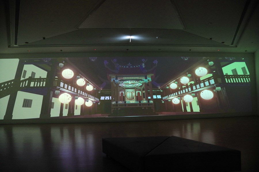 【阿罩霧神遊天地——藝術．科技展】開幕記者會--TSAI (3)