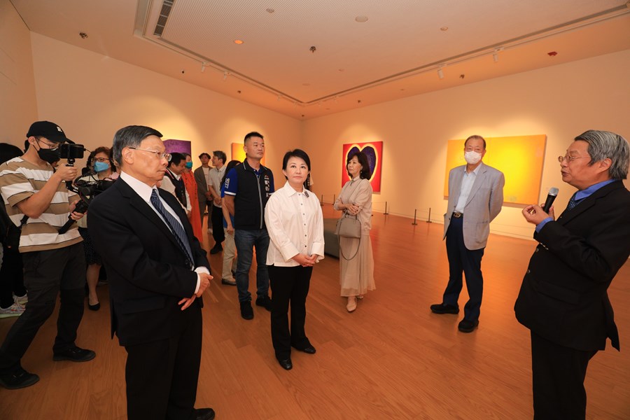 【阿罩霧神遊天地——藝術．科技展】開幕記者會--TSAI (72)
