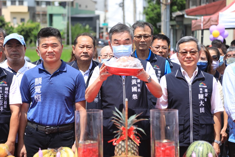 「六股聯通 振興霧峰」完工祈福典禮 霧峰區六股路拓寬工程及振興街118巷打通工程通車典禮--TSAI (37)