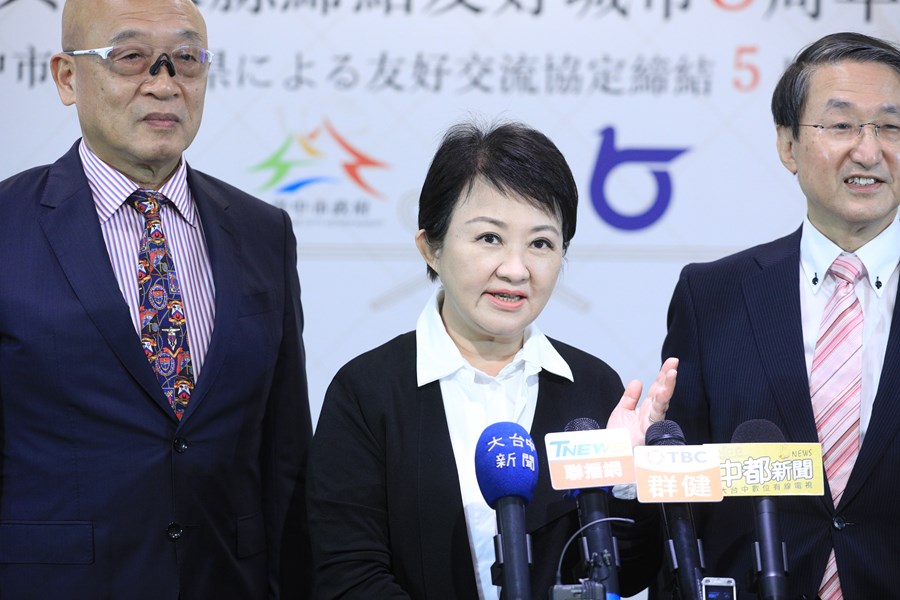 日本友好城市鳥取縣平井伸治知事一行蒞府參加締盟5週年慶祝儀式---TSAI (86)