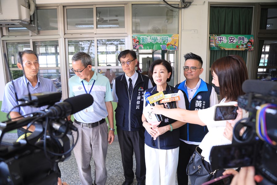 台中市北屯區廍子國小開學日視察--TSAI (63)