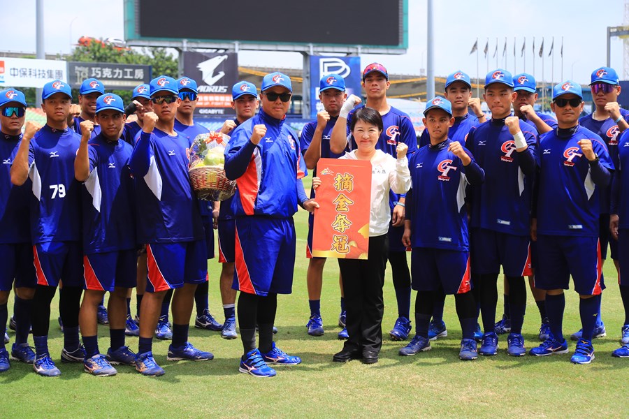 盧市長為中華隊參加2023年U18世界盃青棒錦標賽賽前勉勵--TSAI (6)