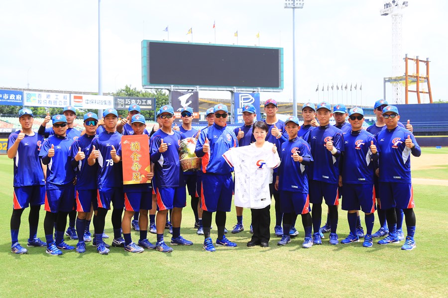 盧市長為中華隊參加2023年U18世界盃青棒錦標賽賽前勉勵--TSAI (7)