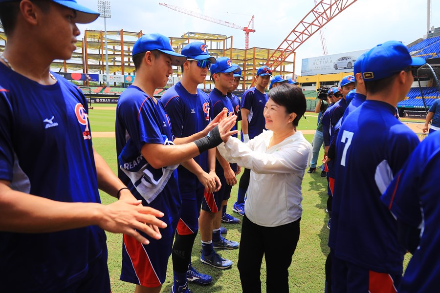 盧市長為中華隊參加2023年U18世界盃青棒錦標賽賽前勉勵--TSAI (25)