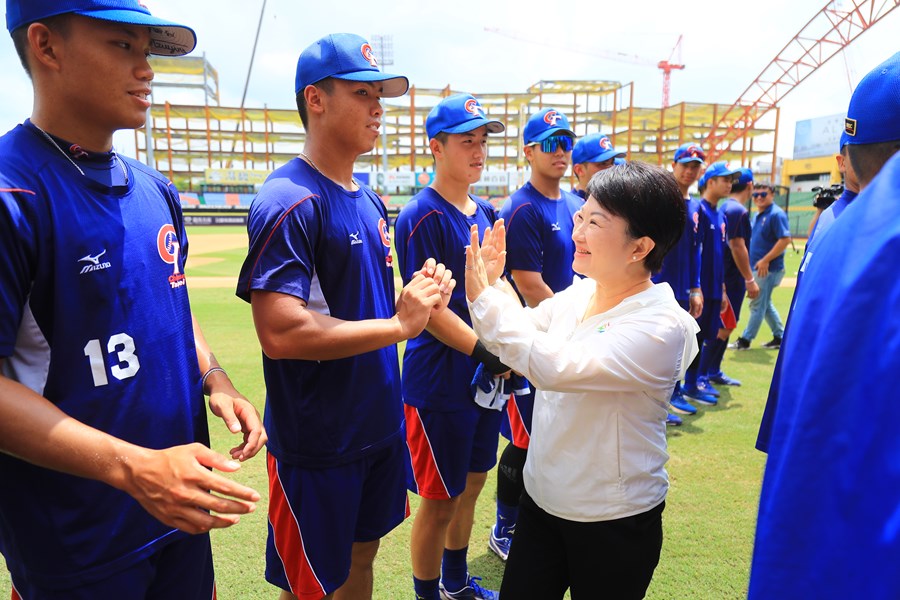 盧市長為中華隊參加2023年U18世界盃青棒錦標賽賽前勉勵--TSAI (27)