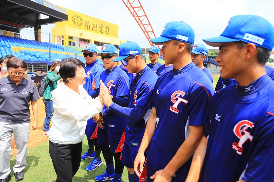 盧市長為中華隊參加2023年U18世界盃青棒錦標賽賽前勉勵--TSAI (29)