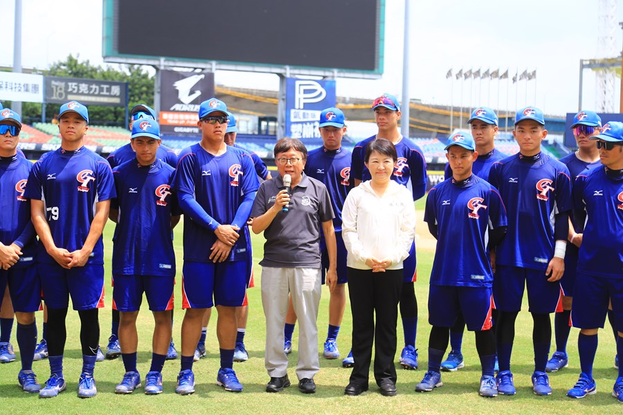 盧市長為中華隊參加2023年U18世界盃青棒錦標賽賽前勉勵--TSAI (36)