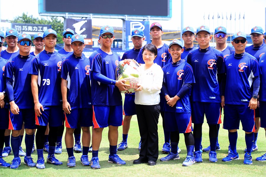 盧市長為中華隊參加2023年U18世界盃青棒錦標賽賽前勉勵--TSAI (4)