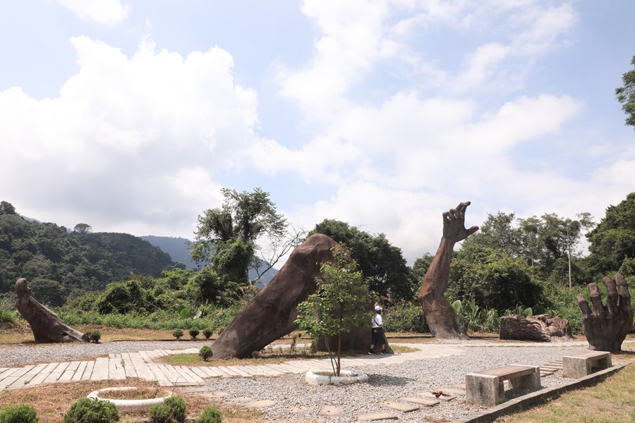 視察和平區雪山坑環線步道整建工程 (9)