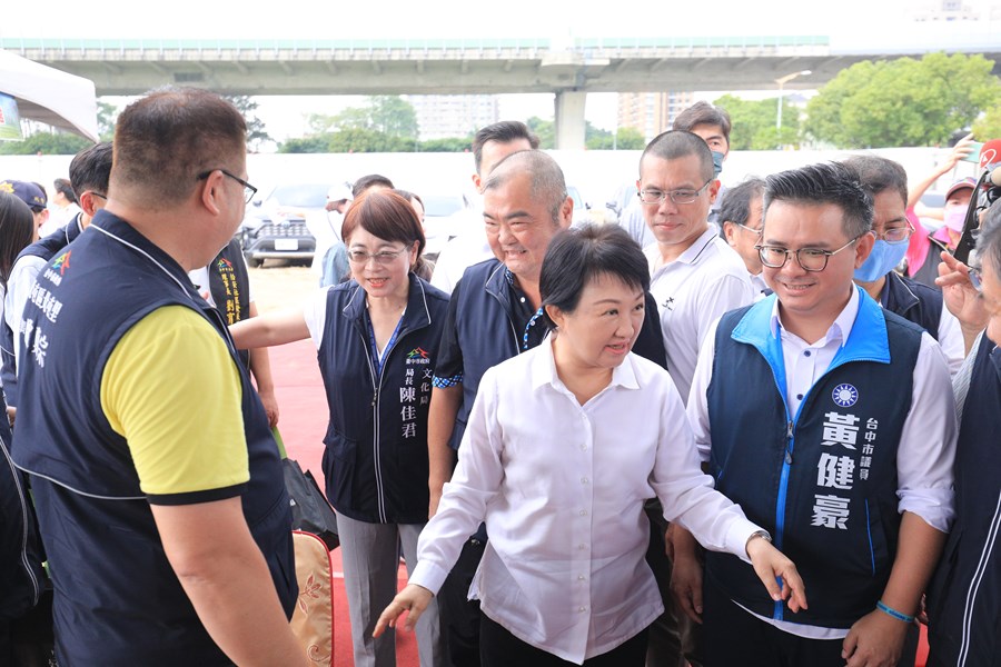 台中市北屯區溪東圖書館新建工程開工動土典禮--TSAI (15)