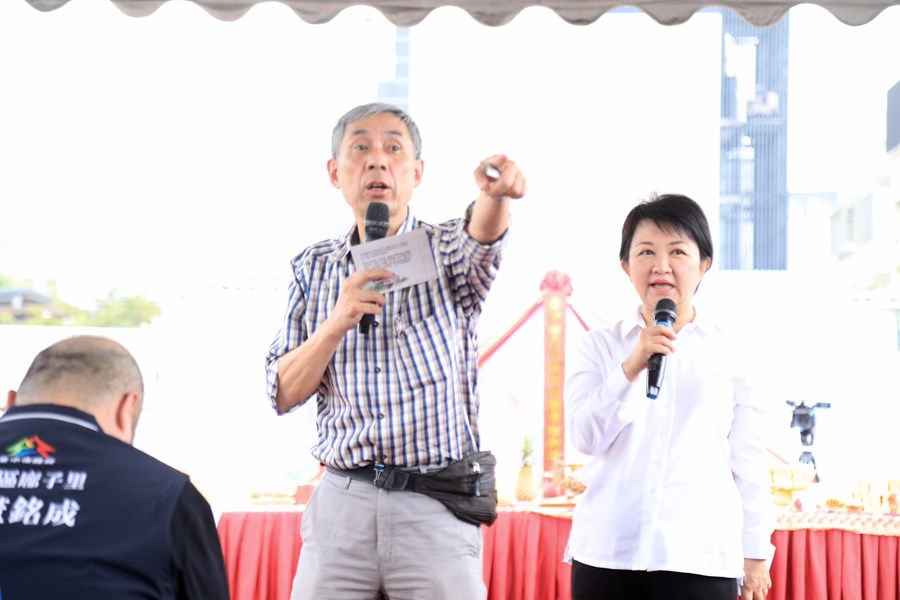 台中市北屯區溪東圖書館新建工程開工動土典禮--TSAI (95)