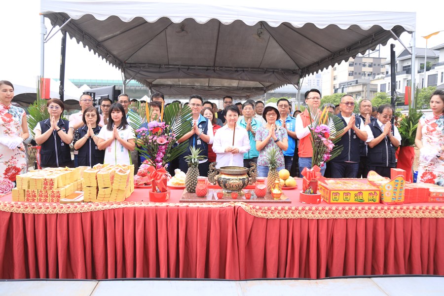 台中市北屯區溪東圖書館新建工程開工動土典禮--TSAI (112)