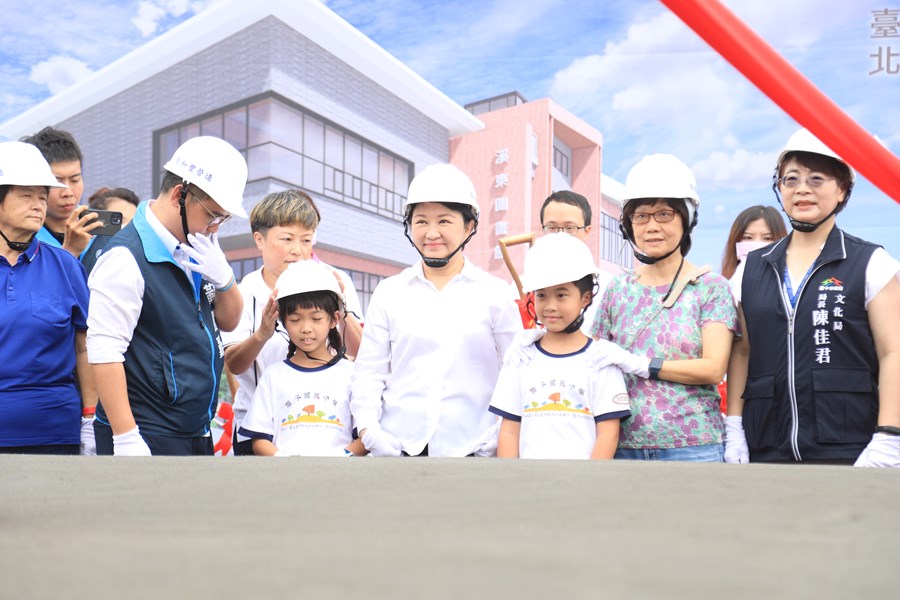台中市北屯區溪東圖書館新建工程開工動土典禮--TSAI (127)