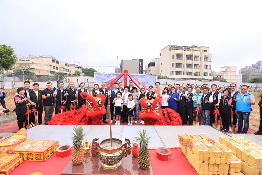 台中市北屯區溪東圖書館新建工程開工動土典禮--TSAI (151)