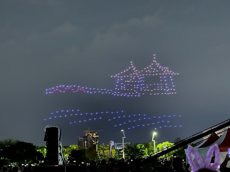 112國慶焰火在台中-魅力台中之夜-無人機表演--TSAI (8)