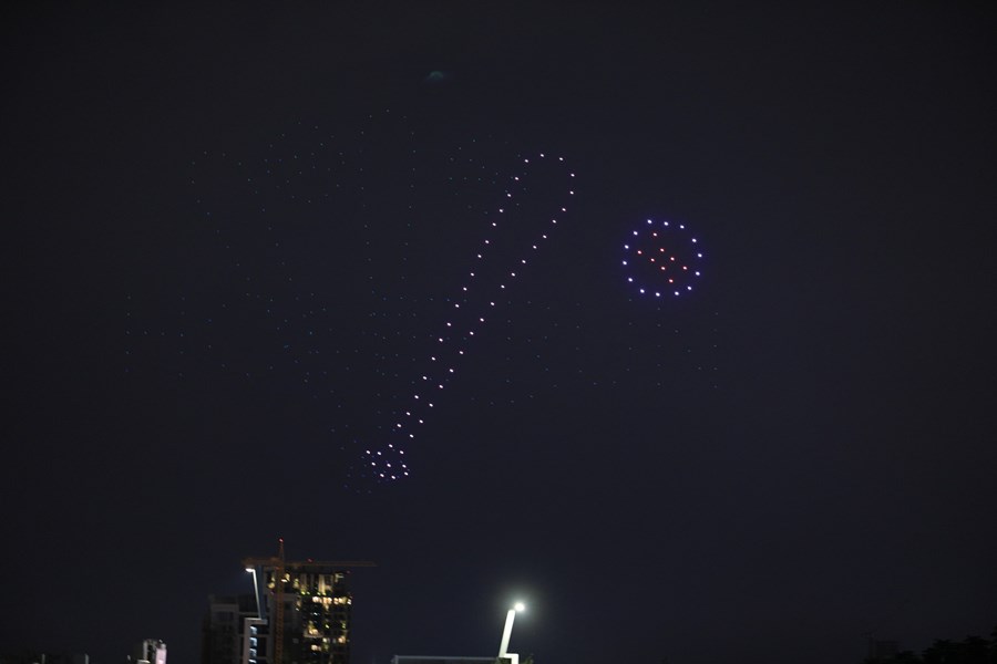 112國慶焰火在台中-魅力台中之夜-無人機表演--TSAI (24)