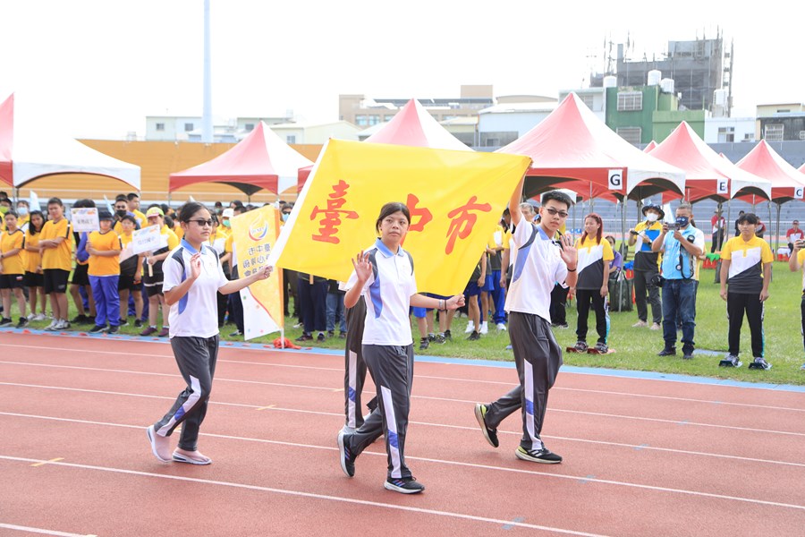 112年台中市第十三屆身心障礙全市運動大會-開幕典禮暨聖火點燃儀式--TSAI (14)