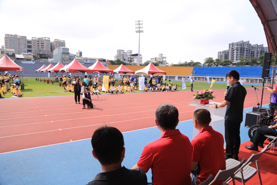 112年台中市第十三屆身心障礙全市運動大會-開幕典禮暨聖火點燃儀式--TSAI (44)