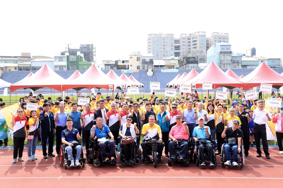 112年台中市第十三屆身心障礙全市運動大會-開幕典禮暨聖火點燃儀式--TSAI (65)