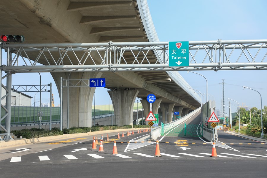 台74線大里及霧峰地區增設匝道工程(台74線草湖交流道)通車典禮 (1)