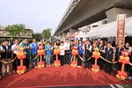 「鐵道路廊台3跨越自行車橋工程」完工視察祈福典禮--TSAI (85)