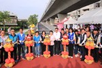「鐵道路廊台3跨越自行車橋工程」完工視察祈福典禮--TSAI (96)