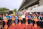 「鐵道路廊台3跨越自行車橋工程」完工視察祈福典禮--TSAI (97)