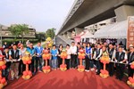 「鐵道路廊台3跨越自行車橋工程」完工視察祈福典禮--TSAI (99)