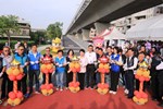 「鐵道路廊台3跨越自行車橋工程」完工視察祈福典禮--TSAI (102)
