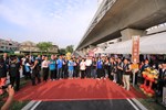「鐵道路廊台3跨越自行車橋工程」完工視察祈福典禮--TSAI (106)