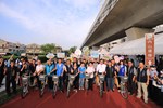 「鐵道路廊台3跨越自行車橋工程」完工視察祈福典禮--TSAI (117)
