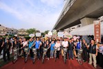 「鐵道路廊台3跨越自行車橋工程」完工視察祈福典禮--TSAI (121)