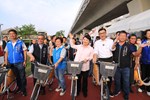 「鐵道路廊台3跨越自行車橋工程」完工視察祈福典禮--TSAI (125)